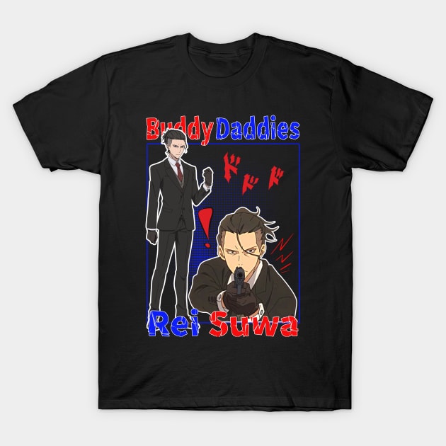 Rei Suwa Buddy Daddies T-Shirt by AssoDesign